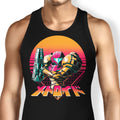 Retro Hunter Tank Top - Adult & Kids T-Shirts, Sweatshirts & Hoodies apparel design preview 1