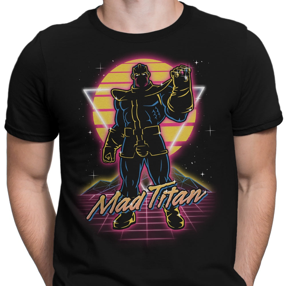 Retro Mad Titan Men's Apparel - Adult & Kids T-Shirts, Sweatshirts & Hoodies apparel design preview 2