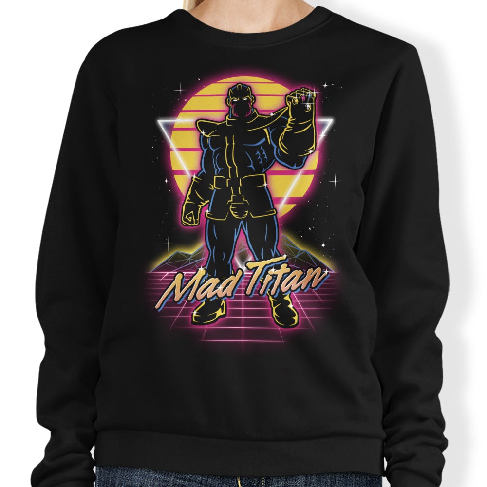 Retro Mad Titan - Adult & Kids T-Shirts, Sweatshirts & Hoodies apparel design preview 1