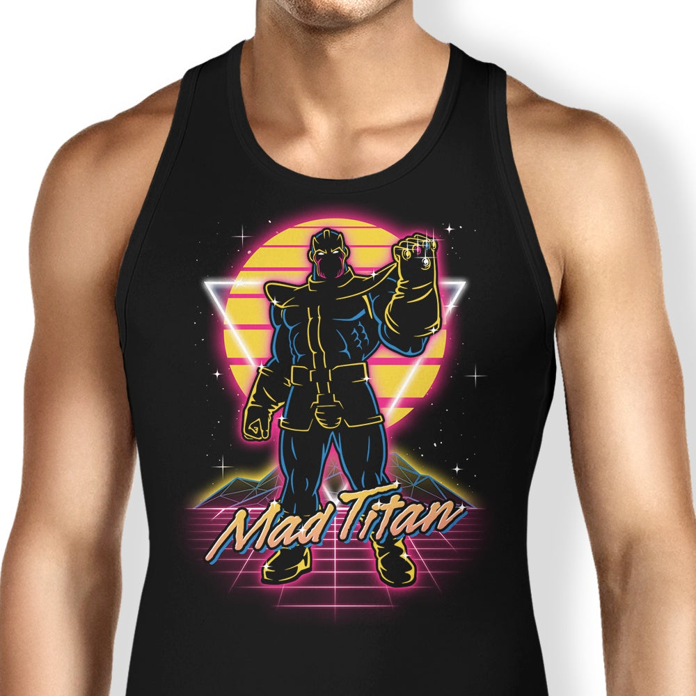 Retro Mad Titan Tank Top - Adult & Kids T-Shirts, Sweatshirts & Hoodies apparel design preview 1