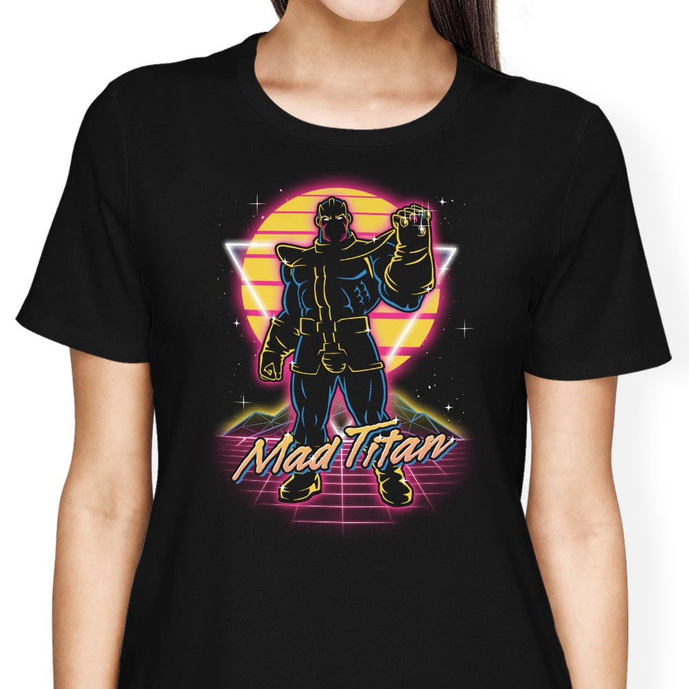 Retro Mad Titan Women's Apparel - Adult & Kids T-Shirts, Sweatshirts & Hoodies apparel design preview 2