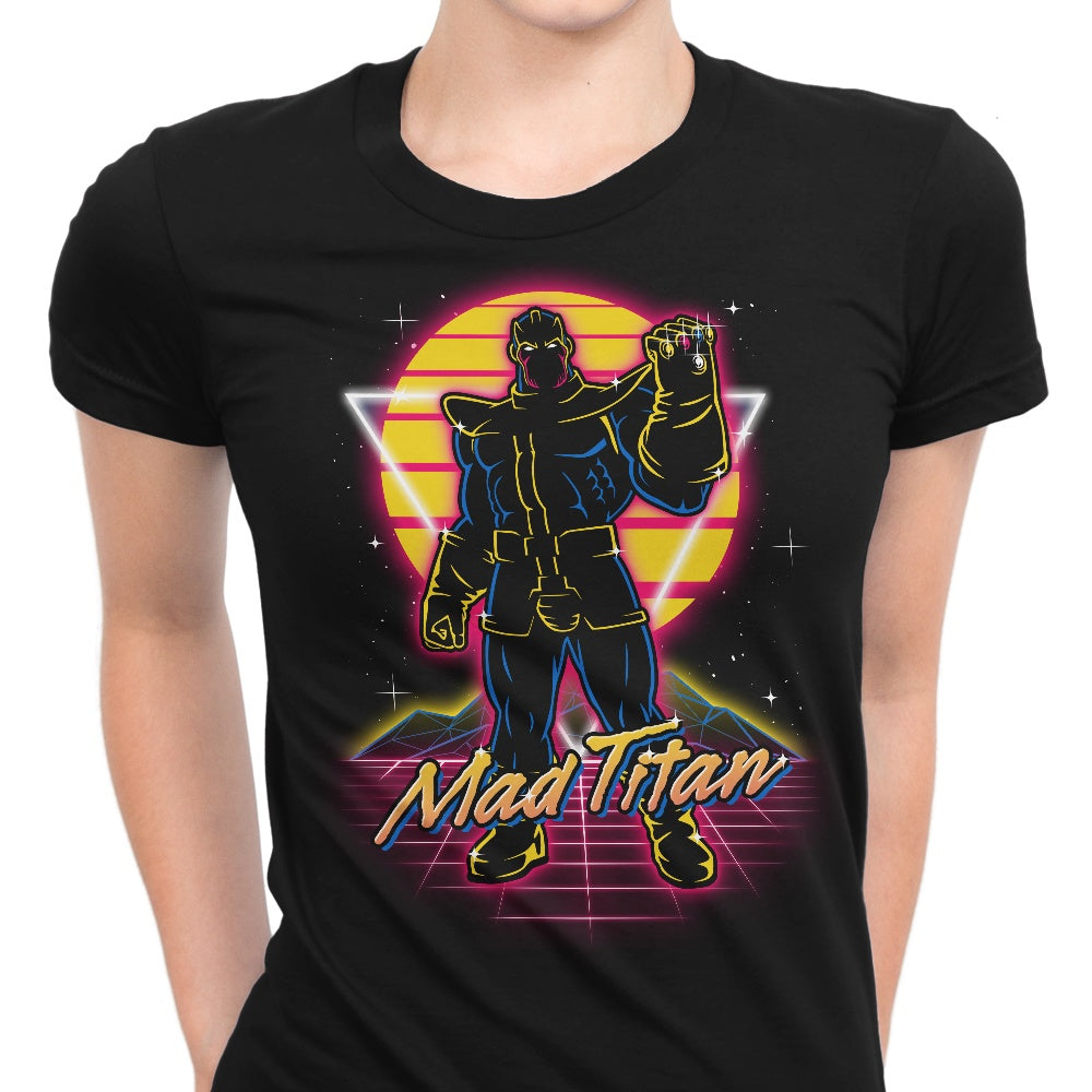 Retro Mad Titan Women's Apparel - Adult & Kids T-Shirts, Sweatshirts & Hoodies apparel design preview 1