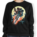 Retro Mando - Adult & Kids T-Shirts, Sweatshirts & Hoodies apparel design preview 1