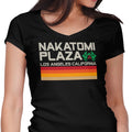Retro Plaza Women's V-Neck - Adult & Kids T-Shirts, Sweatshirts & Hoodies apparel design preview 1