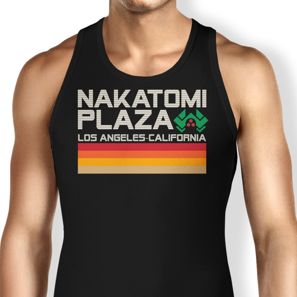 Retro Plaza Tank Top - Adult & Kids T-Shirts, Sweatshirts & Hoodies apparel design preview 1