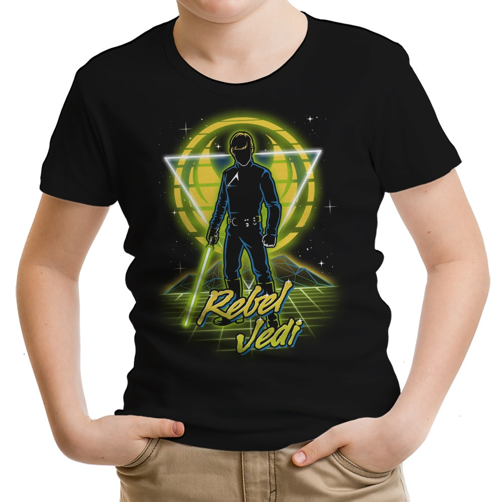Retro Rebel Jedi Youth Apparel - Adult & Kids T-Shirts, Sweatshirts & Hoodies apparel design preview 1
