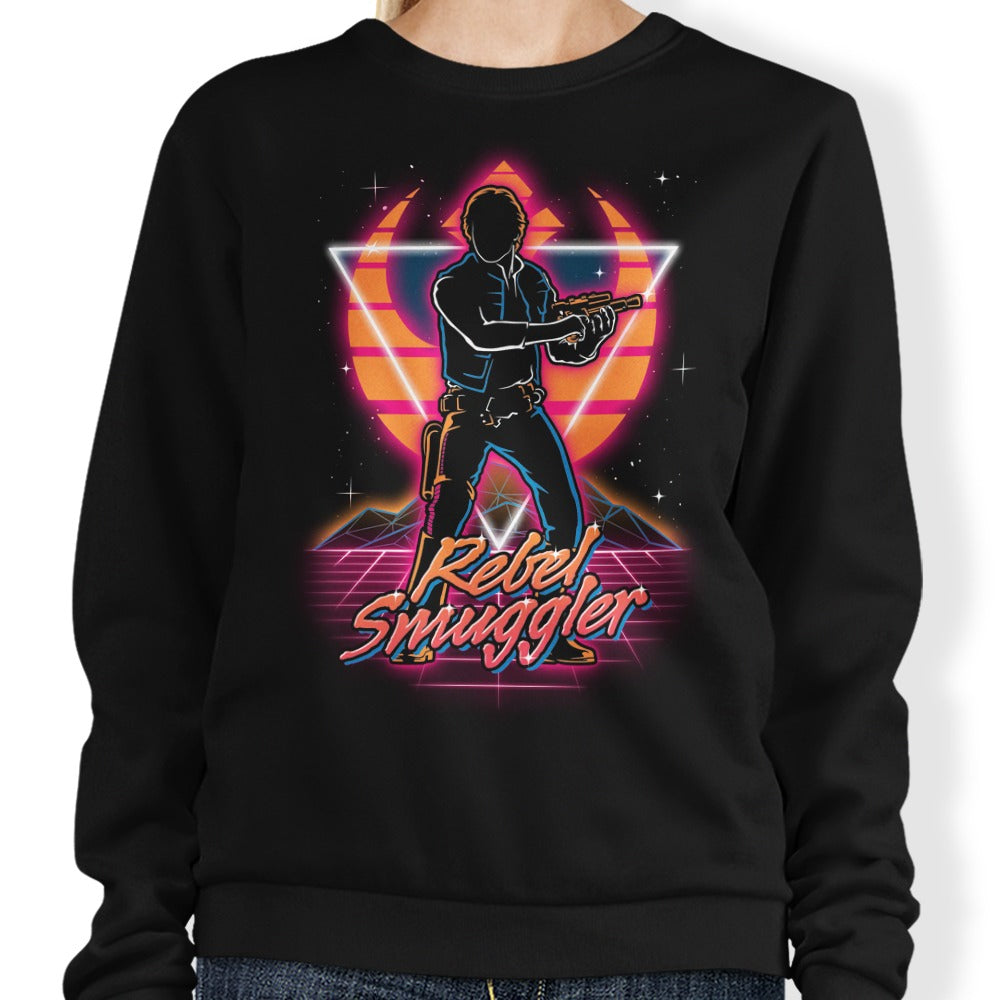 Retro Rebel Smuggler - Adult & Kids T-Shirts, Sweatshirts & Hoodies apparel design preview 1