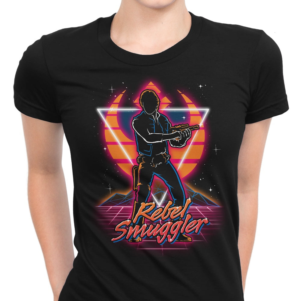 Retro Rebel Smuggler Women's Apparel - Adult & Kids T-Shirts, Sweatshirts & Hoodies apparel design preview 1