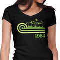 Retro Return Women's V-Neck - Adult & Kids T-Shirts, Sweatshirts & Hoodies apparel design preview 1
