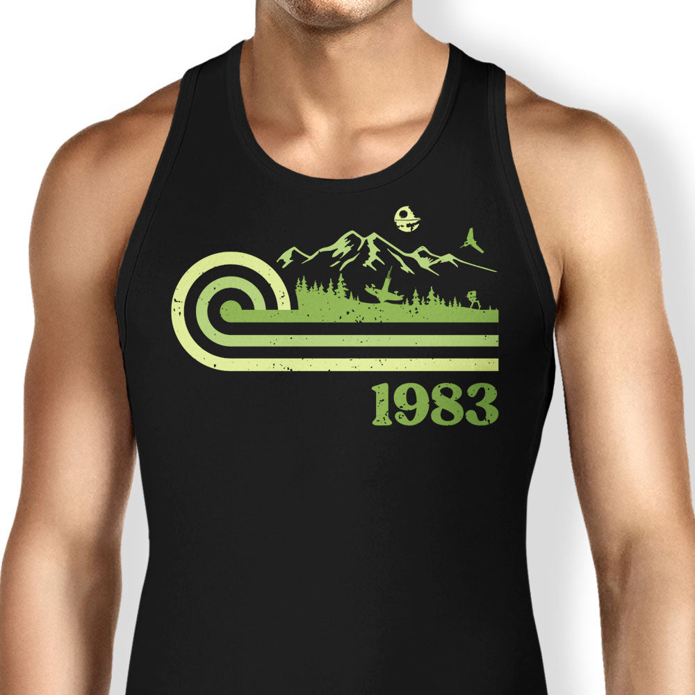 Retro Return Tank Top - Adult & Kids T-Shirts, Sweatshirts & Hoodies apparel design preview 1