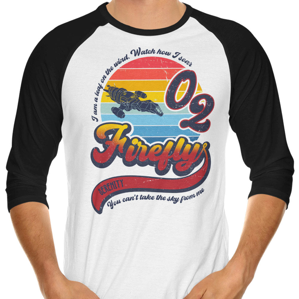 Retro Soaring 3/4 Sleeve Raglan - Adult & Kids T-Shirts, Sweatshirts & Hoodies apparel design preview 1