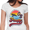 Retro Soaring Women's V-Neck - Adult & Kids T-Shirts, Sweatshirts & Hoodies apparel design preview 1