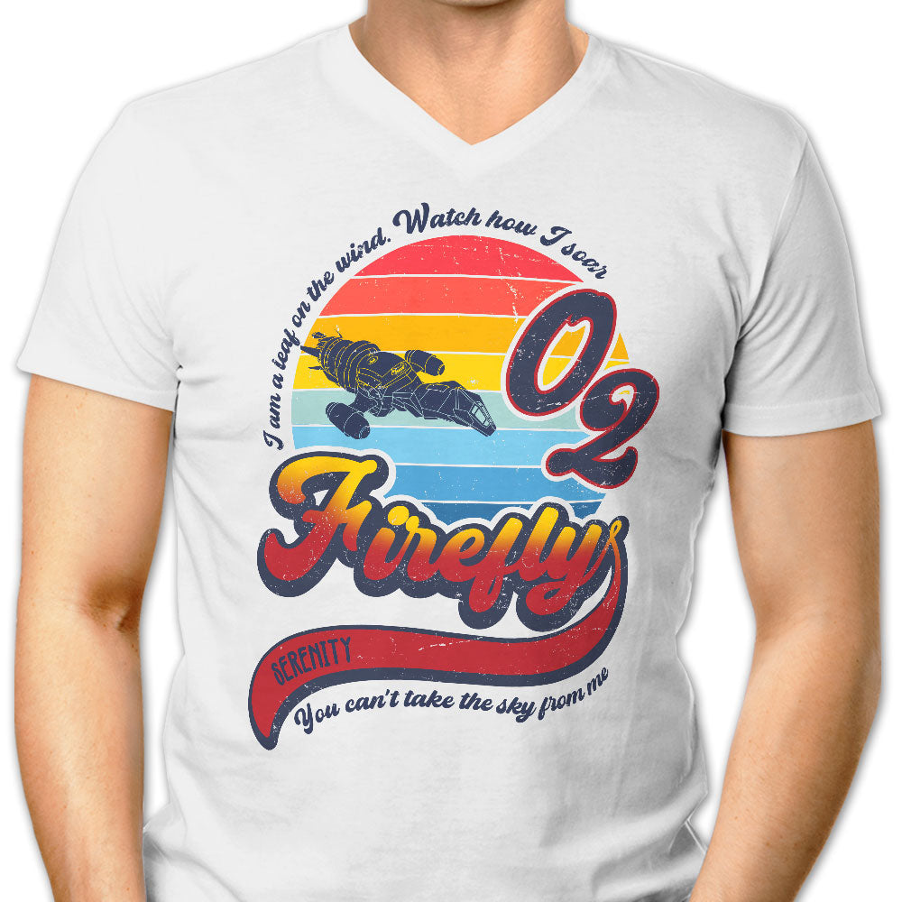 Retro Soaring Men's V-Neck - Adult & Kids T-Shirts, Sweatshirts & Hoodies apparel design preview 1