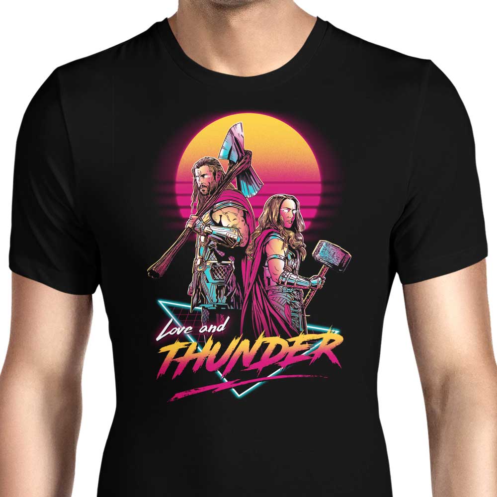Retro Space Vikings Men's Apparel - Adult & Kids T-Shirts, Sweatshirts & Hoodies apparel design preview 1