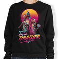 Retro Space Vikings - Adult & Kids T-Shirts, Sweatshirts & Hoodies apparel design preview 1