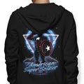 Retro Super Soldier - Adult & Kids T-Shirts, Sweatshirts & Hoodies apparel design preview 1