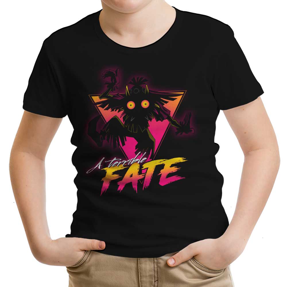 Retro Terrible Fate Youth Apparel - Adult & Kids T-Shirts, Sweatshirts & Hoodies apparel design preview 1