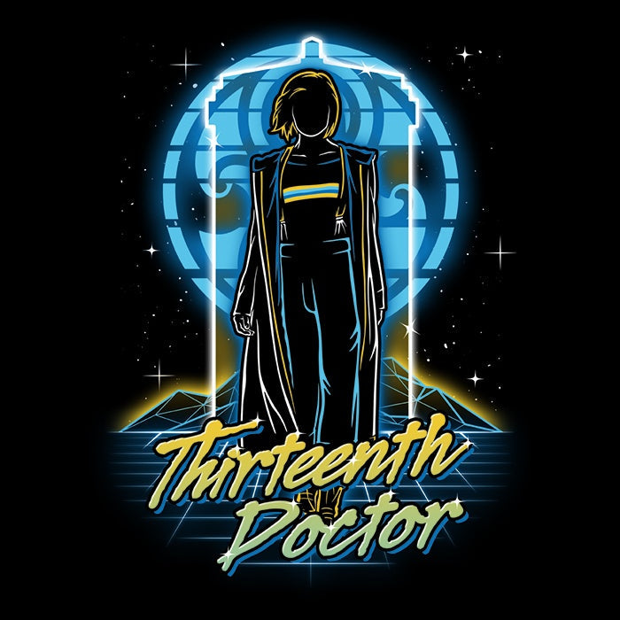 Retro Thirteen Tank Top - Adult & Kids T-Shirts, Sweatshirts & Hoodies apparel design preview 2