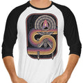 Retro Voyage 3/4 Sleeve Raglan - Adult & Kids T-Shirts, Sweatshirts & Hoodies apparel design preview 1