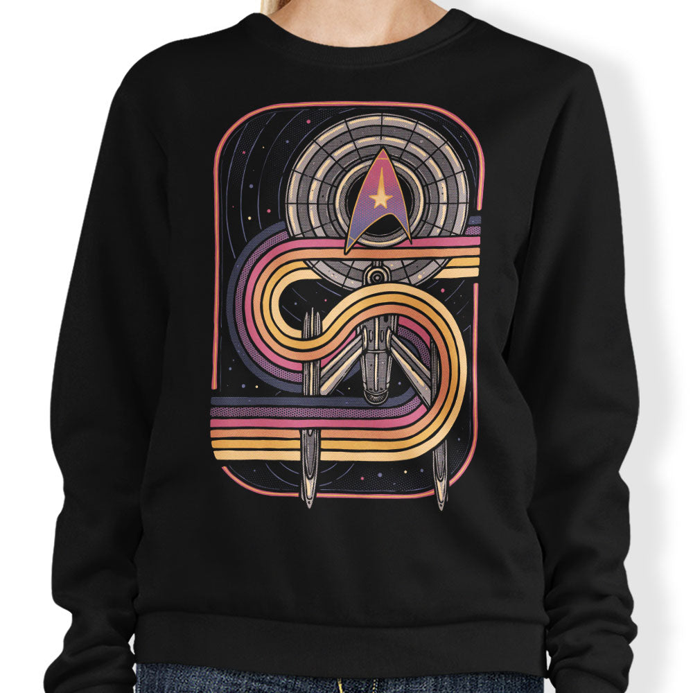 Retro Voyage - Adult & Kids T-Shirts, Sweatshirts & Hoodies apparel design preview 1
