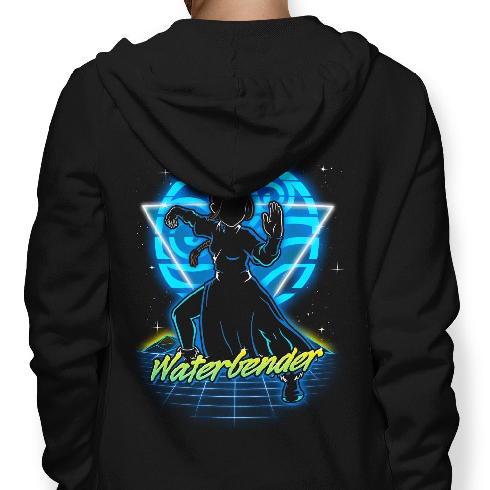 Retro Waterbender - Adult & Kids T-Shirts, Sweatshirts & Hoodies apparel design preview 1