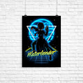 Retro Waterbender Poster - Adult & Kids T-Shirts, Sweatshirts & Hoodies apparel design preview 1
