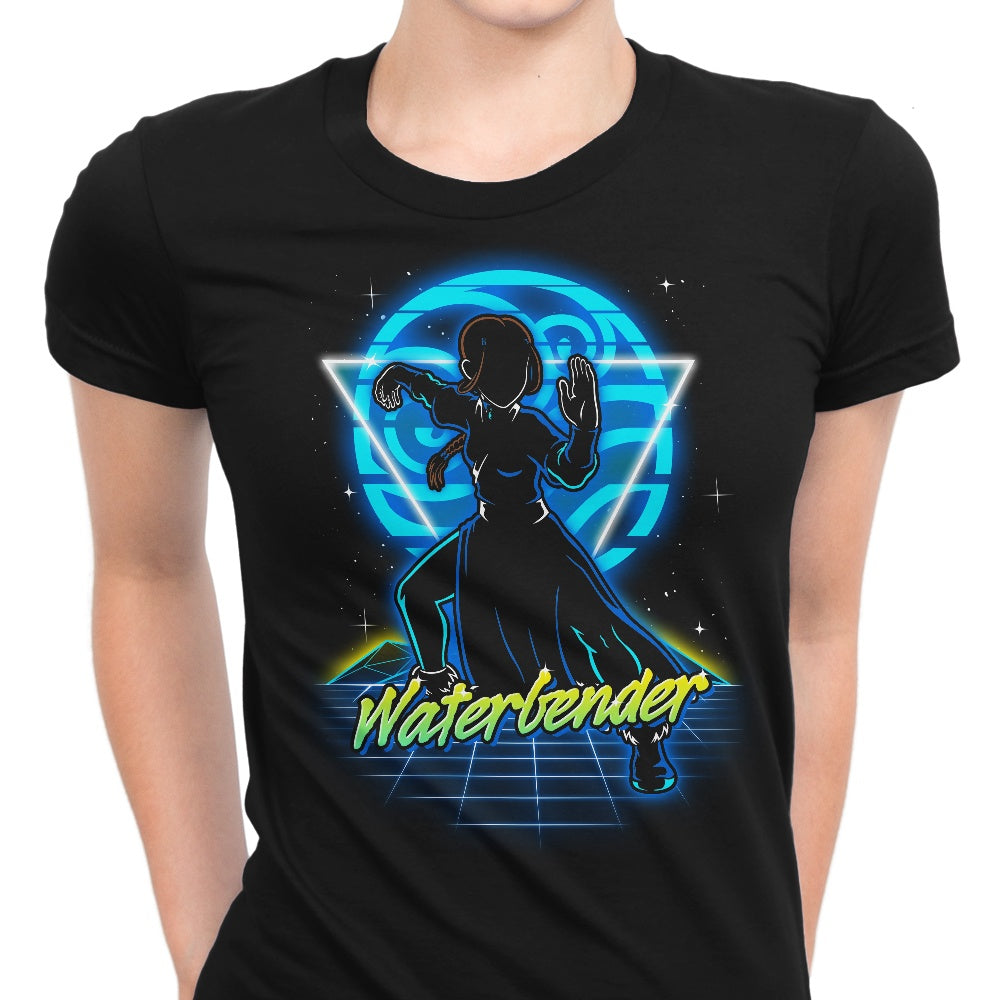 Retro Waterbender Women's Apparel - Adult & Kids T-Shirts, Sweatshirts & Hoodies apparel design preview 1