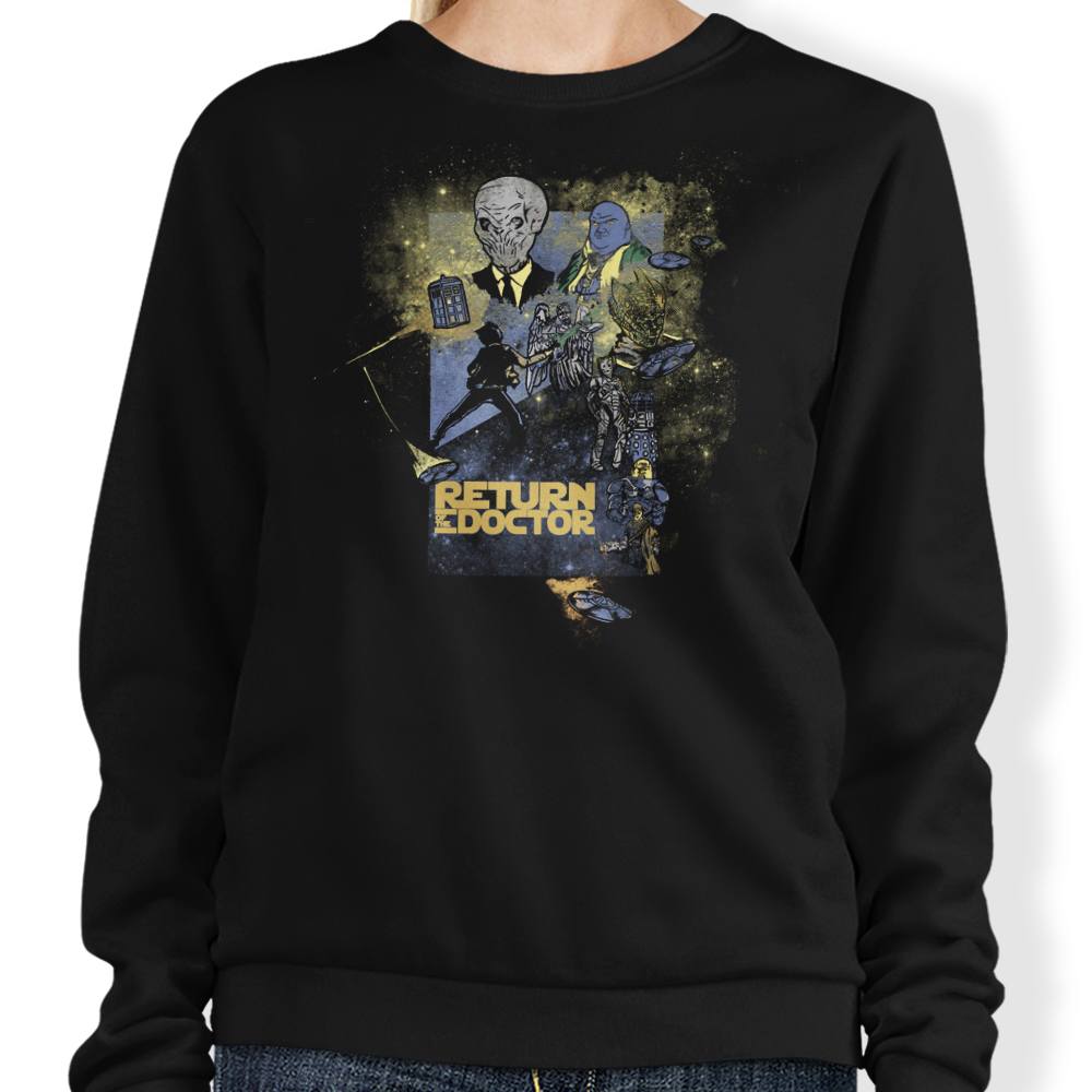 Return of the Doctor - Adult & Kids T-Shirts, Sweatshirts & Hoodies apparel design preview 1