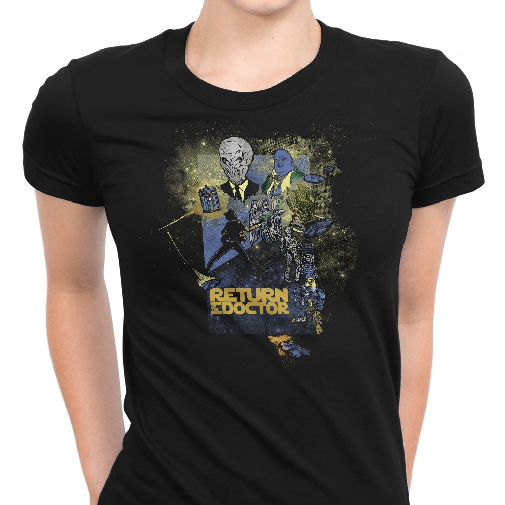 Return of the Doctor Women's Apparel - Adult & Kids T-Shirts, Sweatshirts & Hoodies apparel design preview 1