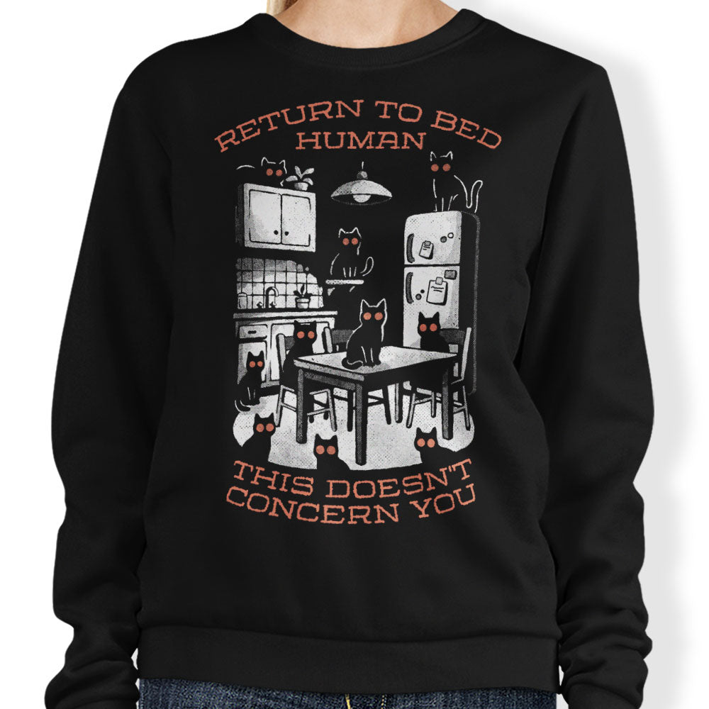 Return to Bed - Adult & Kids T-Shirts, Sweatshirts & Hoodies apparel design preview 1