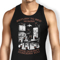 Return to Bed Tank Top - Adult & Kids T-Shirts, Sweatshirts & Hoodies apparel design preview 1