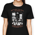 Return to Bed Women's Apparel - Adult & Kids T-Shirts, Sweatshirts & Hoodies apparel design preview 1