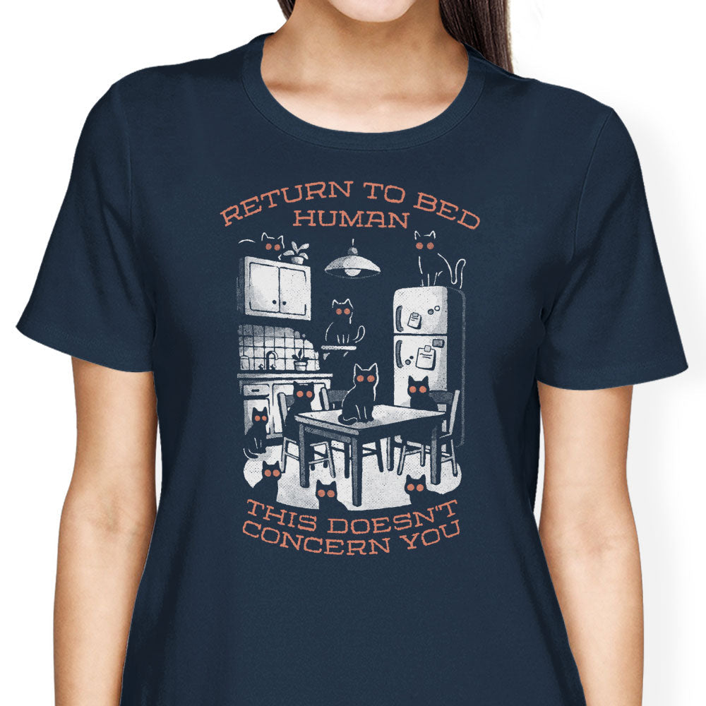 Return to Bed Women's Apparel - Adult & Kids T-Shirts, Sweatshirts & Hoodies apparel design preview 2