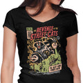 Revenge of the Street Cats Women's V-Neck - Adult & Kids T-Shirts, Sweatshirts & Hoodies apparel design preview 1