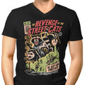 Revenge of the Street Cats Men's V-Neck - Adult & Kids T-Shirts, Sweatshirts & Hoodies apparel design preview 1