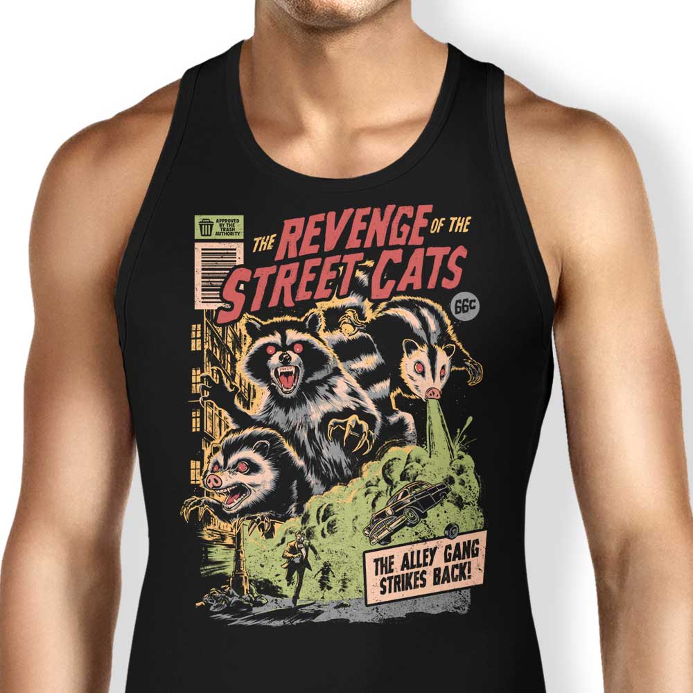 Revenge of the Street Cats Tank Top - Adult & Kids T-Shirts, Sweatshirts & Hoodies apparel design preview 1