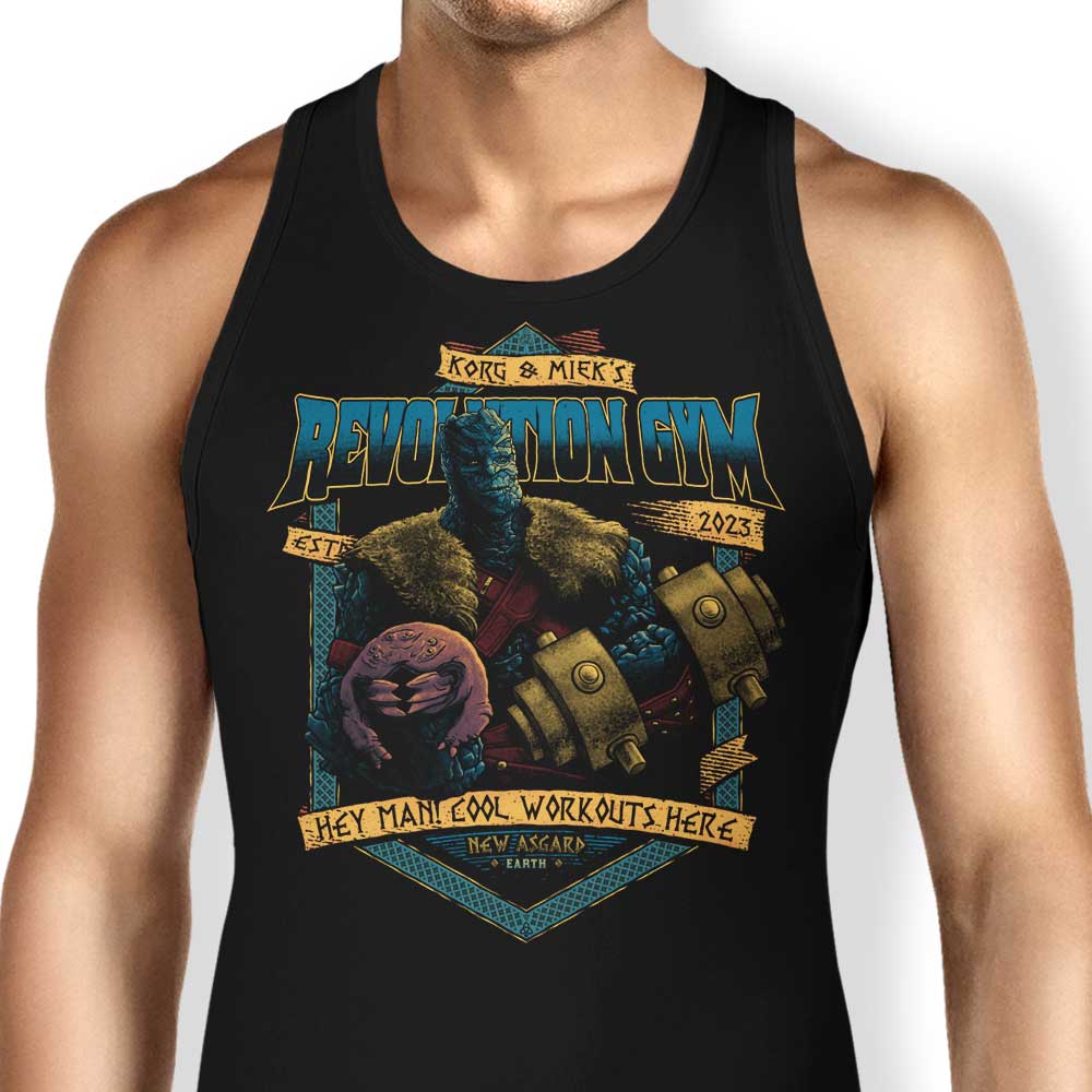 Revolution Gym Tank Top - Adult & Kids T-Shirts, Sweatshirts & Hoodies apparel design preview 1