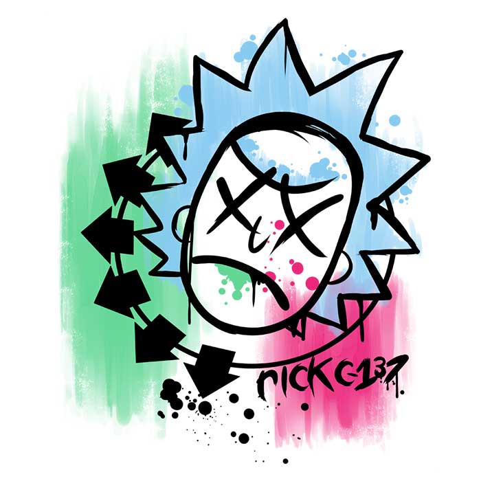 Rick-182 Coasters - Adult & Kids T-Shirts, Sweatshirts & Hoodies apparel design preview 1