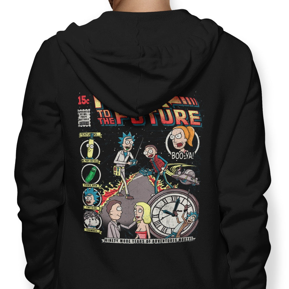Rick to the Future - Adult & Kids T-Shirts, Sweatshirts & Hoodies apparel design preview 1
