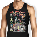 Rick to the Future Tank Top - Adult & Kids T-Shirts, Sweatshirts & Hoodies apparel design preview 1