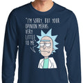 Rick's Opinion - Adult & Kids T-Shirts, Sweatshirts & Hoodies apparel design preview 1