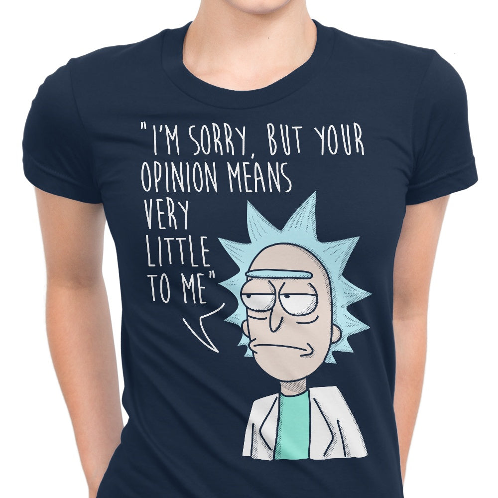 Rick's Opinion Women's Apparel - Adult & Kids T-Shirts, Sweatshirts & Hoodies apparel design preview 1