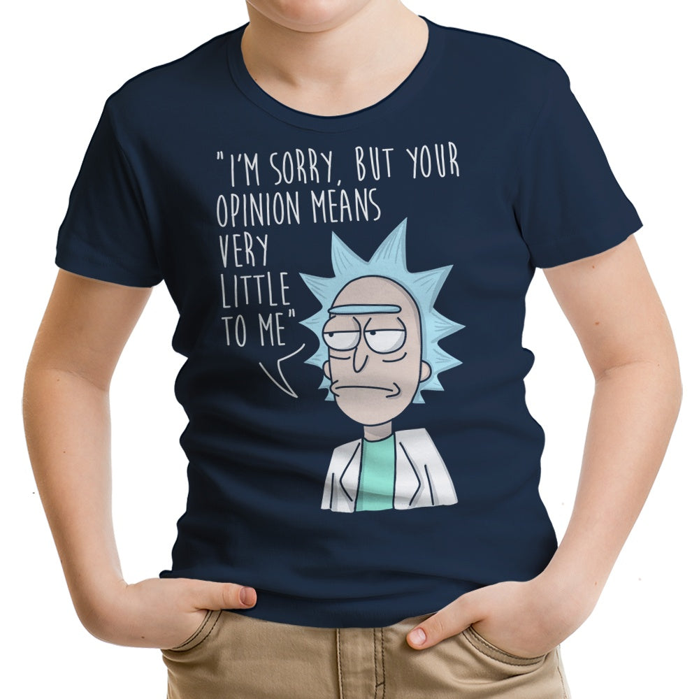 Rick's Opinion Youth Apparel - Adult & Kids T-Shirts, Sweatshirts & Hoodies apparel design preview 1