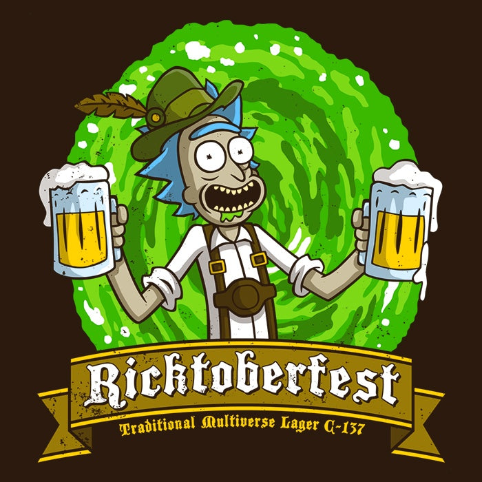 Ricktoberfest - Adult & Kids T-Shirts, Sweatshirts & Hoodies apparel design preview 2