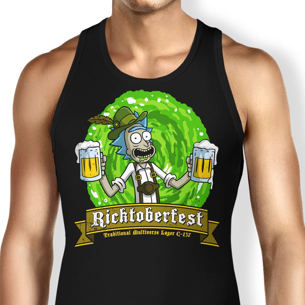Ricktoberfest Tank Top - Adult & Kids T-Shirts, Sweatshirts & Hoodies apparel design preview 1