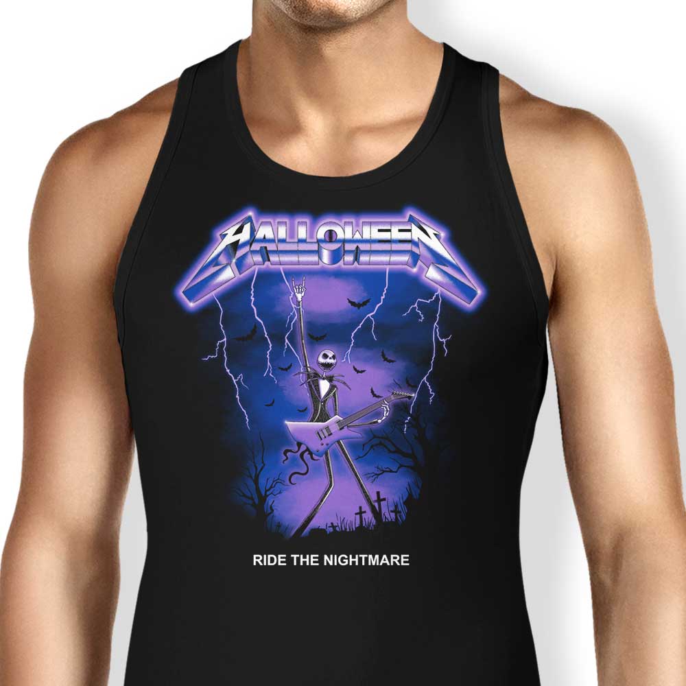Ride the Nightmare Tank Top - Adult & Kids T-Shirts, Sweatshirts & Hoodies apparel design preview 1