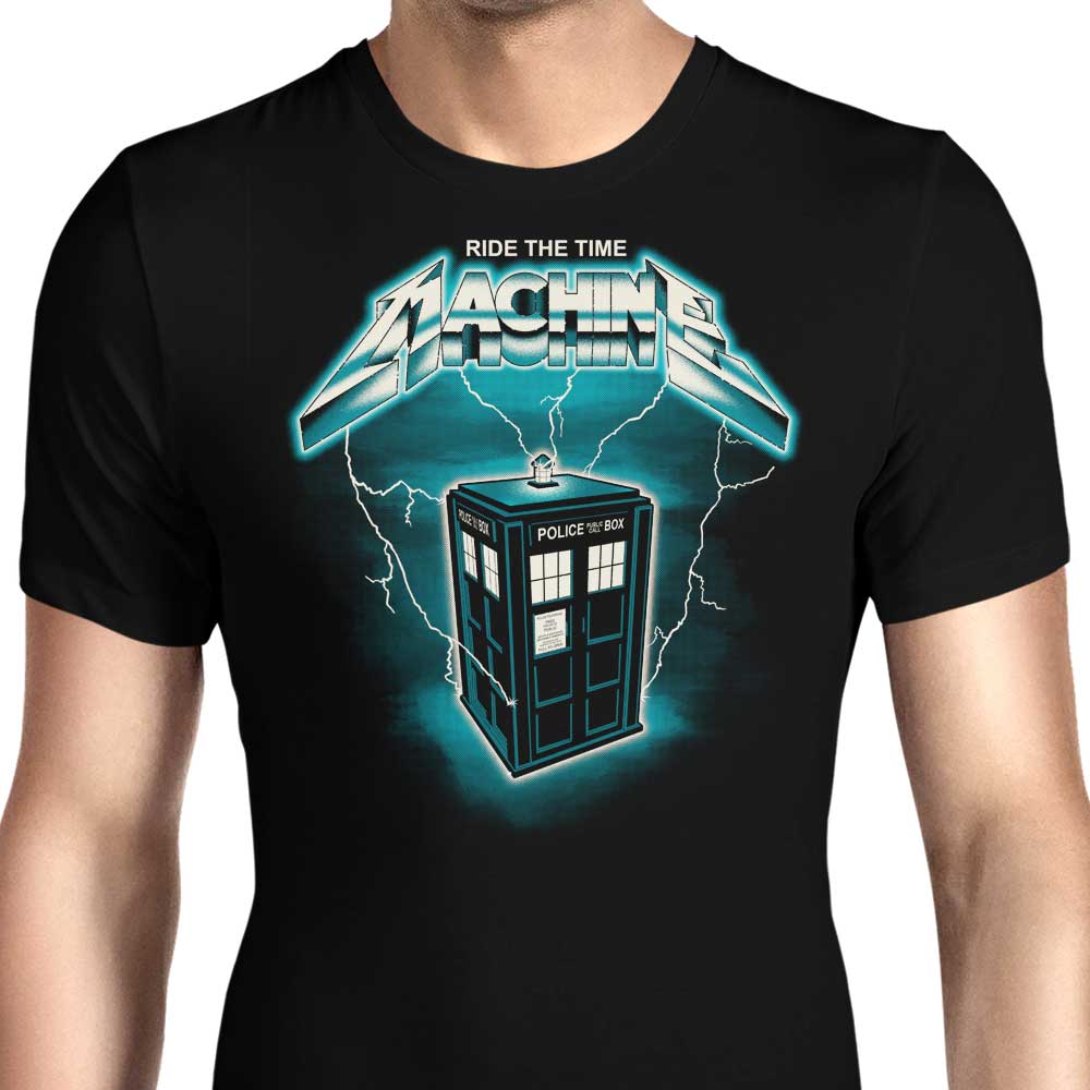 Ride the Time Machine Men's Apparel - Adult & Kids T-Shirts, Sweatshirts & Hoodies apparel design preview 1