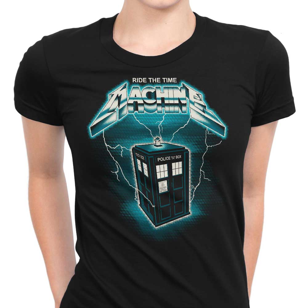 Ride the Time Machine Women's Apparel - Adult & Kids T-Shirts, Sweatshirts & Hoodies apparel design preview 1