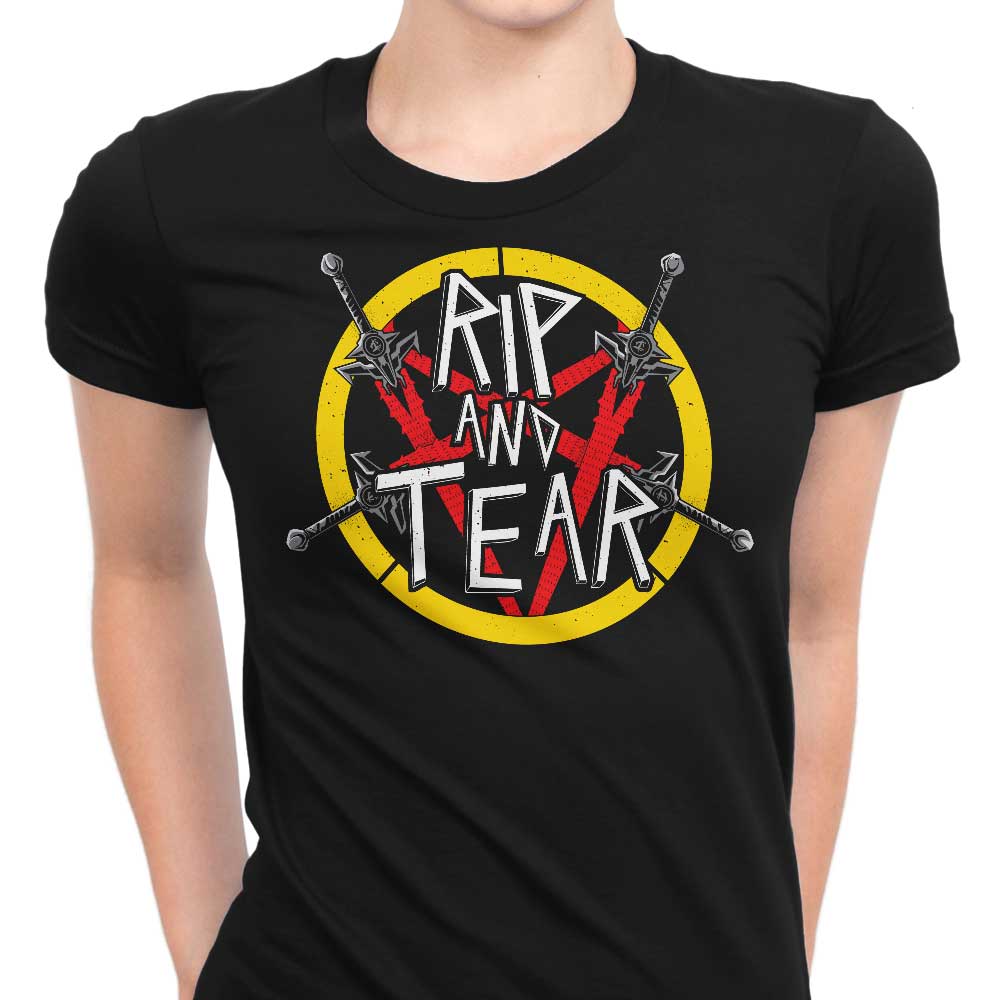 Rip and Tear Women's Apparel - Adult & Kids T-Shirts, Sweatshirts & Hoodies apparel design preview 1