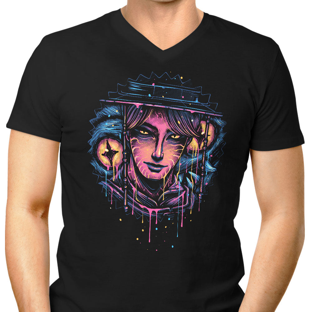 Rise From the Darkness Men's V-Neck - Adult & Kids T-Shirts, Sweatshirts & Hoodies apparel design preview 1